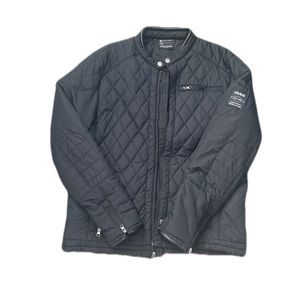 Men’s Black Bomber Jacket, L